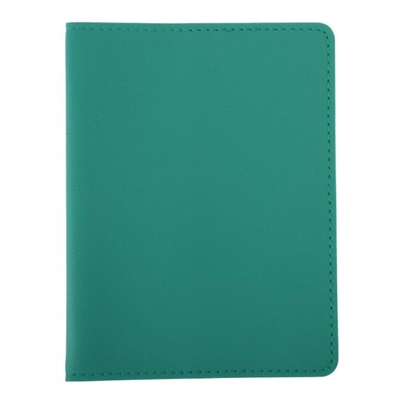 Unique Bargains 1 Pc Passport Holder Solid Color Passport Sleeve Green