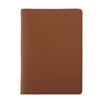 Unique Bargains 1 Pc Passport Holder Solid Extensive Card Slots Passport Sleeve Brown