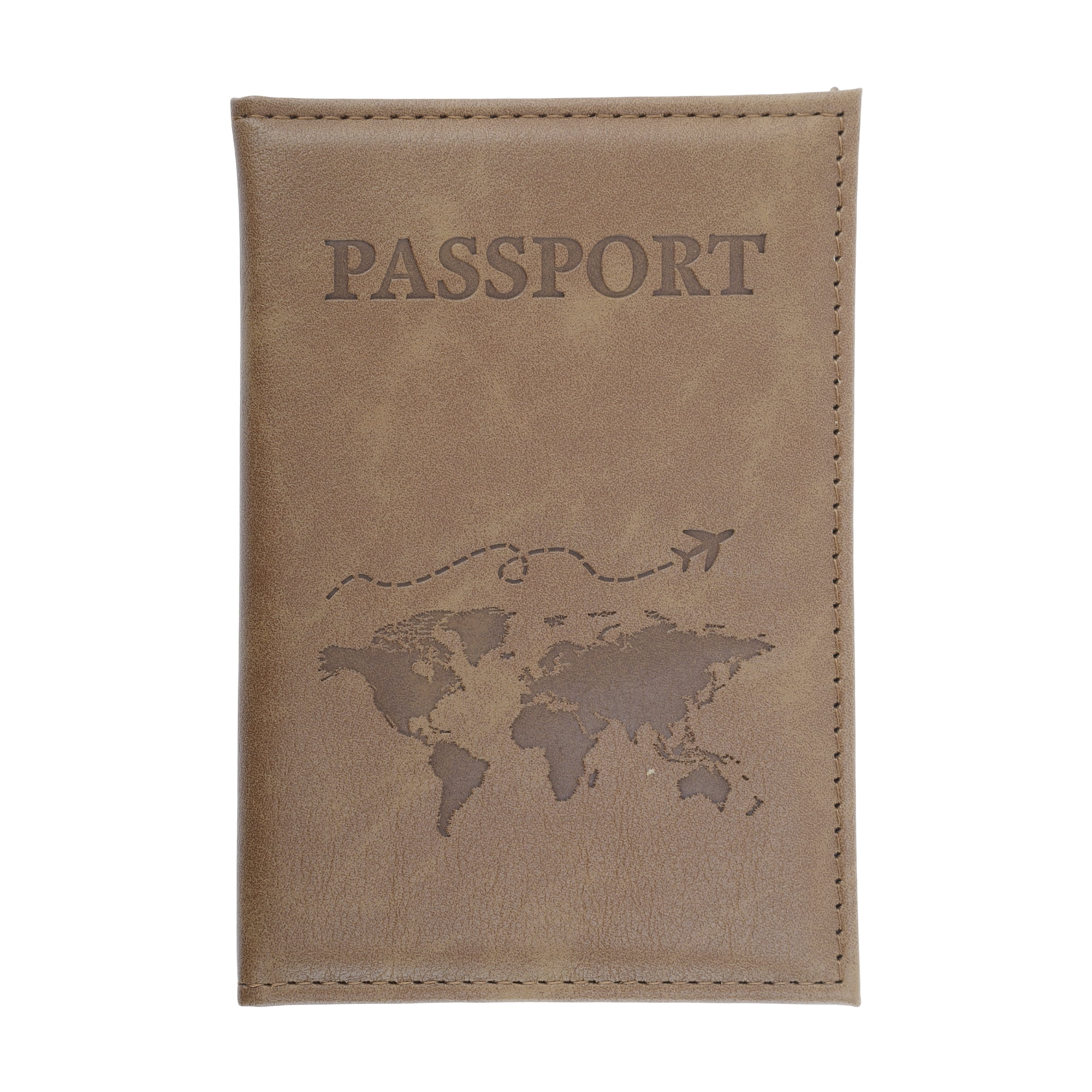 Unique Bargains 1 Pc Passport Holder Textured Letter Passport Sleeve ...