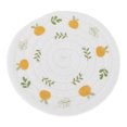 thumbnail image 1 of Unique Bargains 1 Pc Pattern Drink Coaster White Orange Blended fabric, 1 of 5
