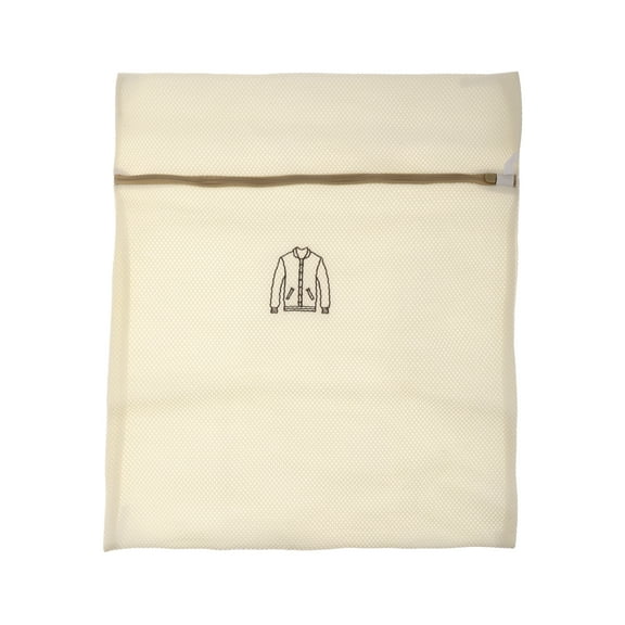Unique Bargains 1 Pc Pattern Style Laundry Bags for Laundry Room 7.87"x7.09"" 1L Beige