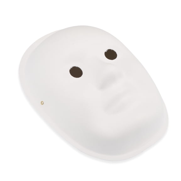 Unique Bargains 1 Pc Peking Opera Party Mask White Pulp