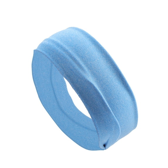 Unique Bargains 1 Pc Perspiration-Wicking Headband for Yoga Blue