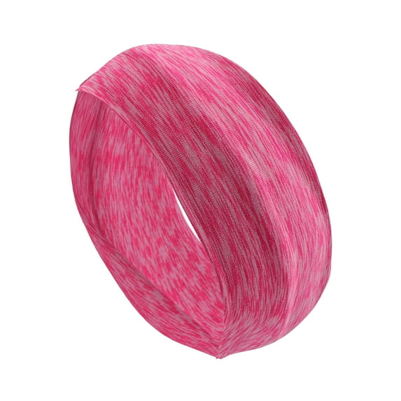 Unique Bargains 1 Pc Perspiration-Wicking Headband for Yoga Pink