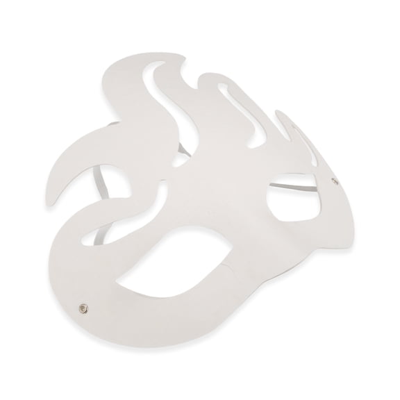 Unique Bargains 1 Pc Phoenixs Tail Party Mask White Pulp