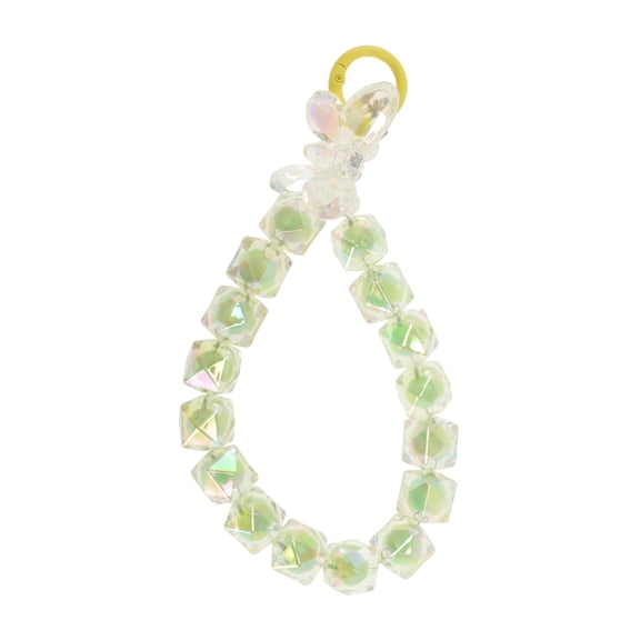 Unique Bargains 1 Pc Phone Charm Colorful Bow Cellphone Charm Cyan