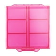 thumbnail image 1 of Unique Bargains 1 Pc Pill Case 12 Grid Pill Box Matt Rose Red, 1 of 6