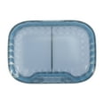 thumbnail image 1 of Unique Bargains 1 Pc Pill Case 2 Grid Mini Pill Box Clear Blue, 1 of 6