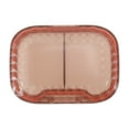thumbnail image 1 of Unique Bargains 1 Pc Pill Case 2 Grid Mini Pill Box Clear Coffee Color, 1 of 6
