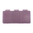 thumbnail image 1 of Unique Bargains 1 Pc Pill Case 3 Grid Design Pill Box Purple, 1 of 6
