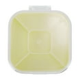 thumbnail image 1 of Unique Bargains 1 Pc Pill Case 5 Grid Portable Pill Box Light Yellow, 1 of 6