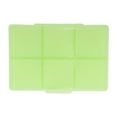 thumbnail image 1 of Unique Bargains 1 Pc Pill Case 6 Grid Clear Pill Box Light Green, 1 of 6