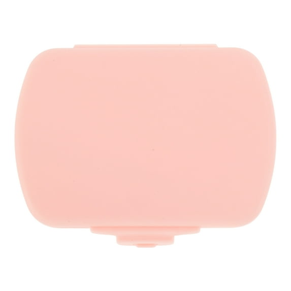 Unique Bargains 1 Pc Pill Case 6 Grid Portable Mini Pill Box Pink