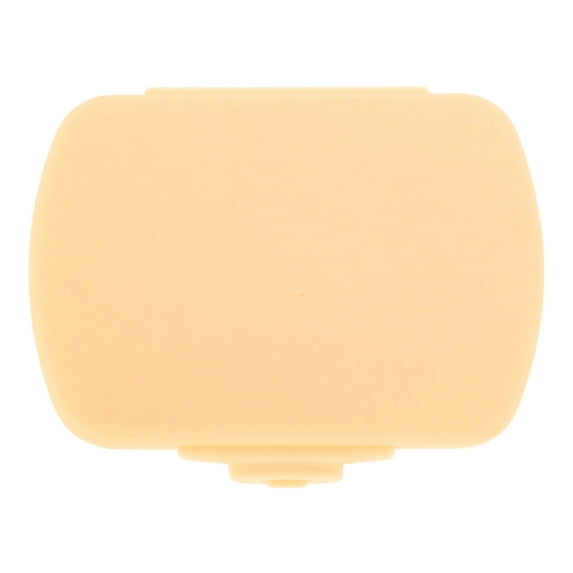 Unique Bargains 1 Pc Pill Case 6 Grid Portable Mini Pill Box Yellow