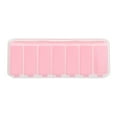thumbnail image 1 of Unique Bargains 1 Pc Pill Case 7 Grid Design Pill Box Rose Red, 1 of 6