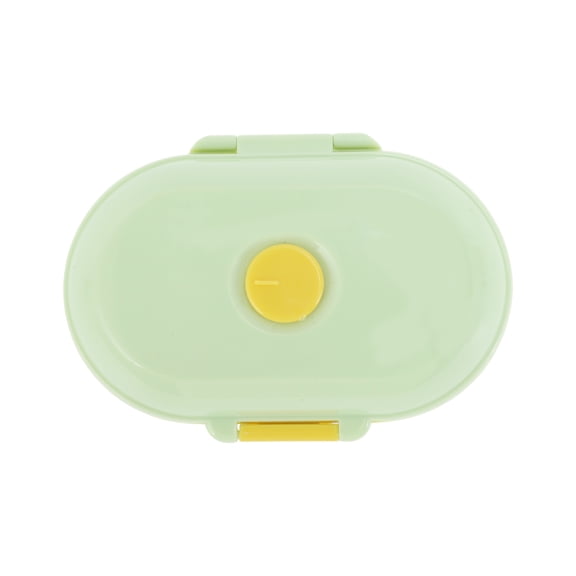 Unique Bargains 1 Pc Pill Case 7 Grid Pill Box Green