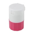 thumbnail image 1 of Unique Bargains 1 Pc Pill Crusher Case Portable for Travel Pink White, 1 of 6