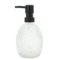 thumbnail image 1 of Unique Bargains 1 Pc Pineapple-shaped Soap Dispenser 11.84oz Clear Black, 1 of 6