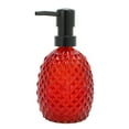 thumbnail image 1 of Unique Bargains 1 Pc Pineapple-shaped Soap Dispenser 11.84oz Red Black, 1 of 6