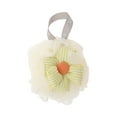 thumbnail image 1 of Unique Bargains 1 Pc Plaid Sunflower Bath Shower Loofah Sponge Body Puffs Lemon Yellow, 1 of 6