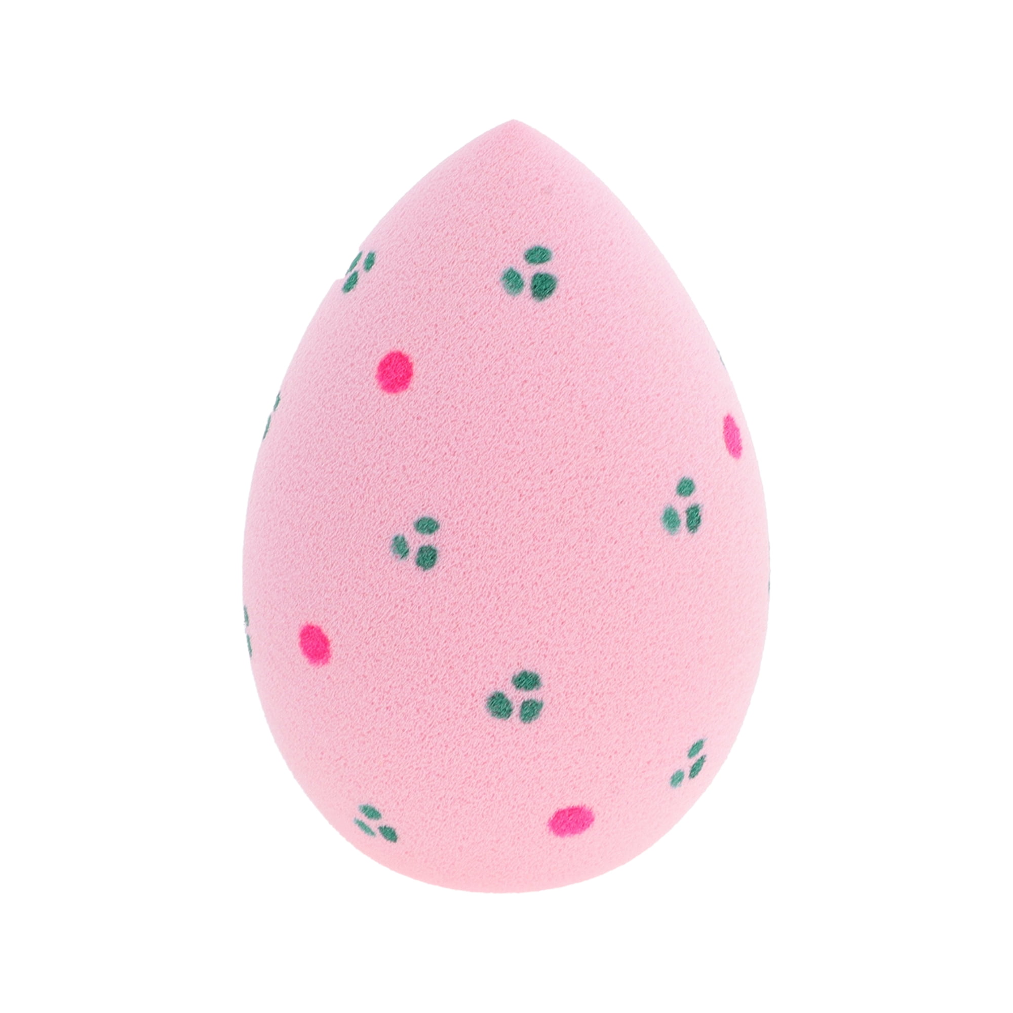 Unique Bargains 1 Pc Polkadots Face Makeup Sponge for Bedrooms Pink