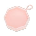 thumbnail image 1 of Unique Bargains 1 Pc Polygonal Nail Storage Box Pink Plastic, 1 of 5