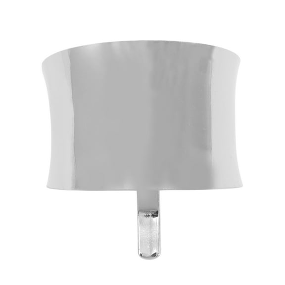 Unique Bargains 1 Pc Ponytail Buckle Hair Clip Cylindrical Hair Ponytail Cuff for Women Silver Tone