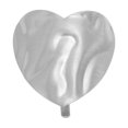 thumbnail image 1 of Unique Bargains 1 Pc Ponytail Buckle Hair Clip Heart Hair Ponytail Cuff for Women Silver Tone, 1 of 5