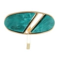 thumbnail image 1 of Unique Bargains 1 Pc Ponytail Buckle Hair Clip Hollow Out Hair Ponytail Cuff for Women Green, 1 of 5