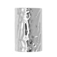 thumbnail image 1 of Unique Bargains 1 Pc Ponytail Buckle Hair Clip Lava Texture Cylindrical Hair Ponytail Cuff for Women Silver Tone, 1 of 5