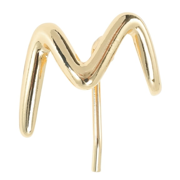 Unique Bargains 1 Pc Ponytail Buckle Hair Clip Long Wave Hair Ponytail Cuff for Women Gold Tone