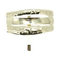 thumbnail image 1 of Unique Bargains 1 Pc Ponytail Buckle Hair Clip Texture Hair Ponytail Cuff for Women Gold Tone, 1 of 5