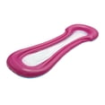 thumbnail image 1 of Unique Bargains 1 Pc Pool Hammock Lounger Oval Floating Water Hammock Rose Red, 1 of 6