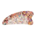 thumbnail image 1 of Unique Bargains 1 Pc Portable Anti-Static Hair Comb Multicolor Acetate Sheet, 1 of 5