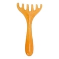 thumbnail image 1 of Unique Bargains 1 Pc Portable Antlers Head Massage Comb for Home Orange Yellow Resin, 1 of 5