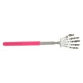 thumbnail image 1 of Unique Bargains 1 Pc Portable Back Scratcher for Bathroom Travel Hotel Pink Stainless Steel, 1 of 2