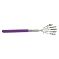 thumbnail image 1 of Unique Bargains 1 Pc Portable Back Scratcher for Bathroom Travel Hotel Purple Stainless Steel, 1 of 2