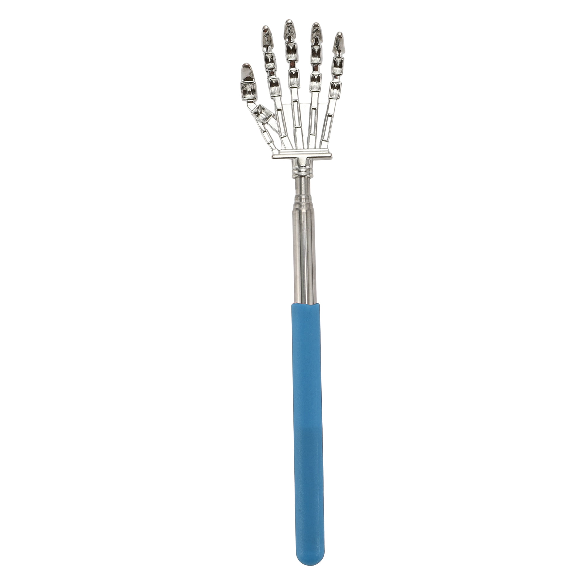 Unique Bargains 1 Pc Portable Back Scratcher for Bathroom Travel and Hotel Use Blue