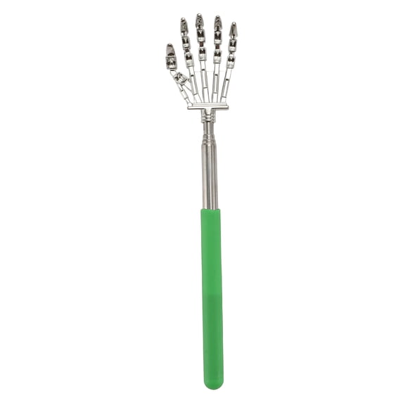 Unique Bargains 1 Pc Portable Back Scratcher for Bathroom Travel and Hotel Use Green
