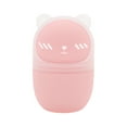 thumbnail image 1 of Unique Bargains 1 Pc Portable Bears with Cover Makeup Sponge Holder for Travel Pink Silicone Plastic, 1 of 6