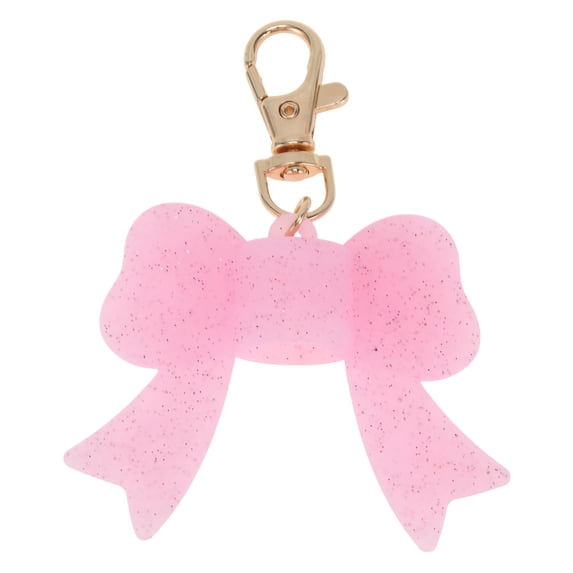 Unique Bargains 1 Pc Portable Bow Lipstick Holder Case S Bright Pink