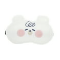 thumbnail image 1 of Unique Bargains 1 Pc Portable Cartoon Bearss Eye Mask for Travel White Fleece, 1 of 3