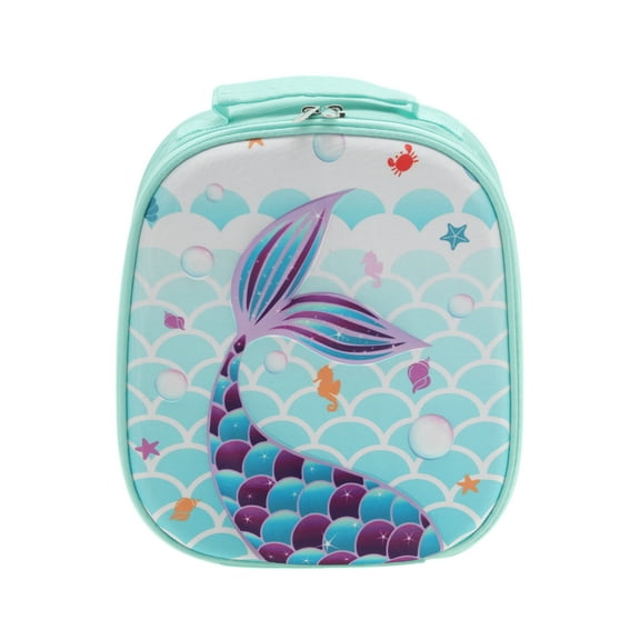 Unique Bargains 1 Pc Portable Cartoon Lunch Bag Blue