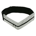 thumbnail image 1 of Unique Bargains 1 Pc Portable Double Pocket Running Waist Pack for Hiking Gym Polyester Light Gray, 1 of 4