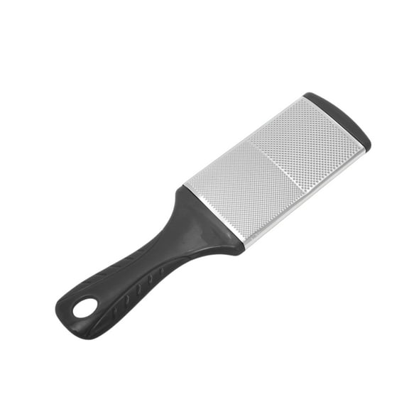 Unique Bargains 1 Pc Portable Dual Sided Foot Callus Remover Tools 10.63"x2.76" Black