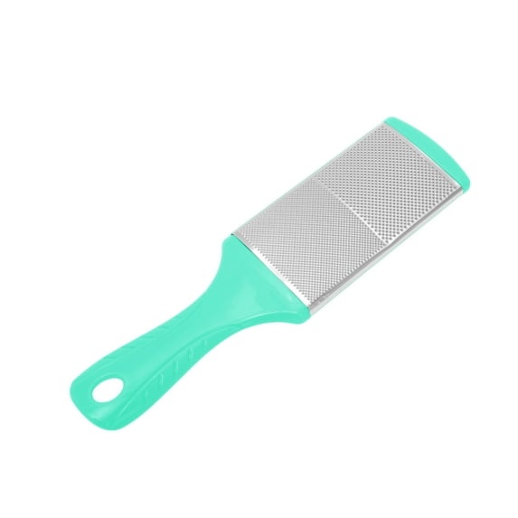 Unique Bargains 1 Pc Portable Dual Sided Foot Callus Remover Tools 10.63"x2.76" Green