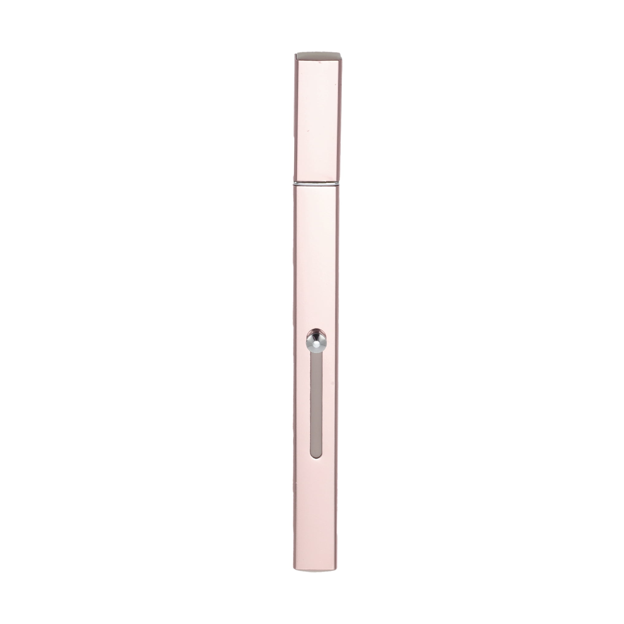 Unique Bargains 1 Pc Portable Durable Double Head Lipstick Brush for Travel Pink