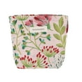 thumbnail image 1 of Unique Bargains 1 Pc Portable Galsang Flower Makeup Bag Polyester Beige Small, 1 of 5