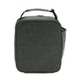 thumbnail image 1 of Unique Bargains 1 Pc Portable Insulated Lunch Bag Dark Gray, 1 of 5