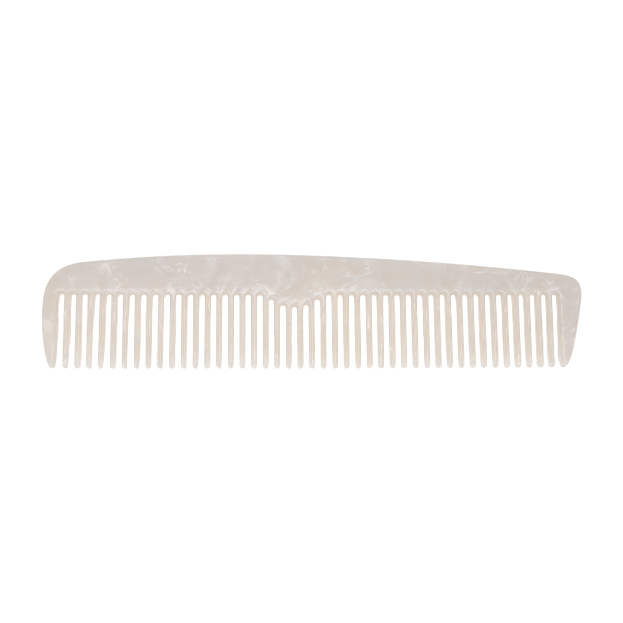 Unique Bargains 1 Pc Portable Little Tooth Hair Comb for All Hair Types Styles White